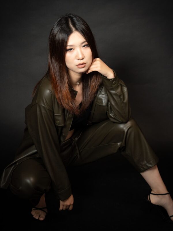Olive Suede Leather Set(3)