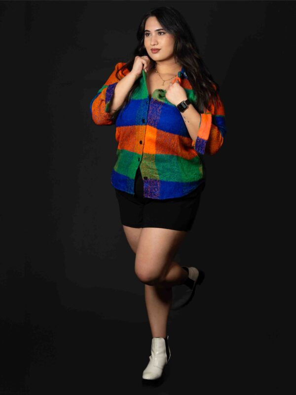 Mosaic Flannel Shirt