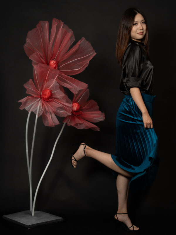 Oura Velvet Skirt - Teal