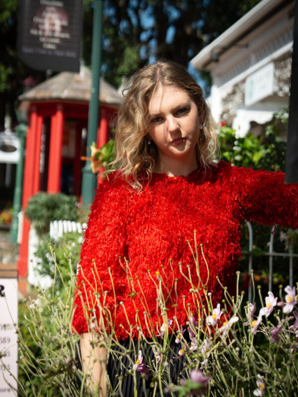 Red Feather Sweater(3)