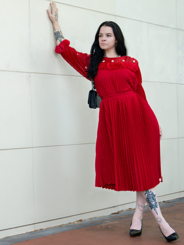 Valentine Dress - Ruby Red(1)