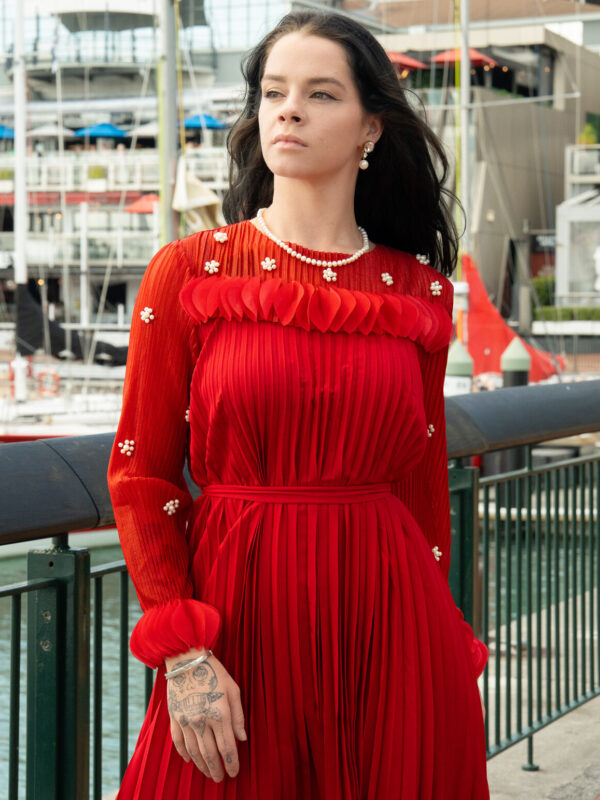 Valentine Dress- Ruby Red(1)