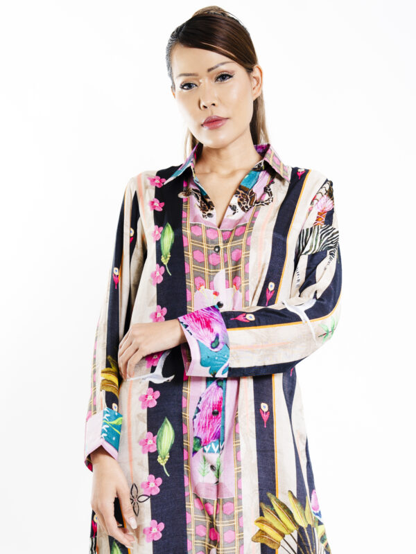 Luxe Comfy Slit Dress