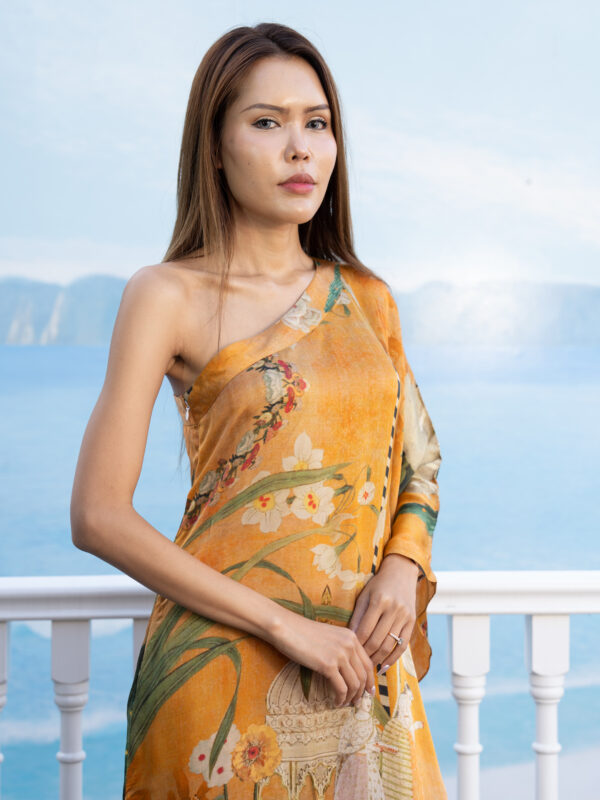 Aria Drape Dress(2)