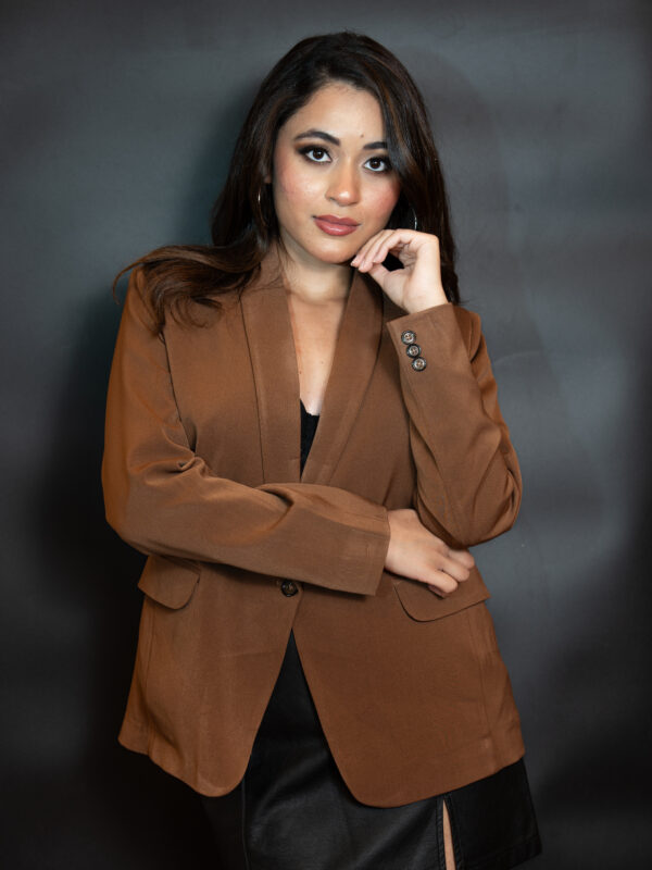 Brown Classic Blazer
