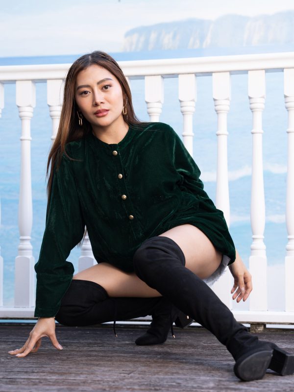 Emerald Velvet Top(6)