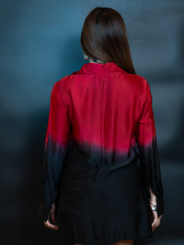 Red Tie-Dye Shirt