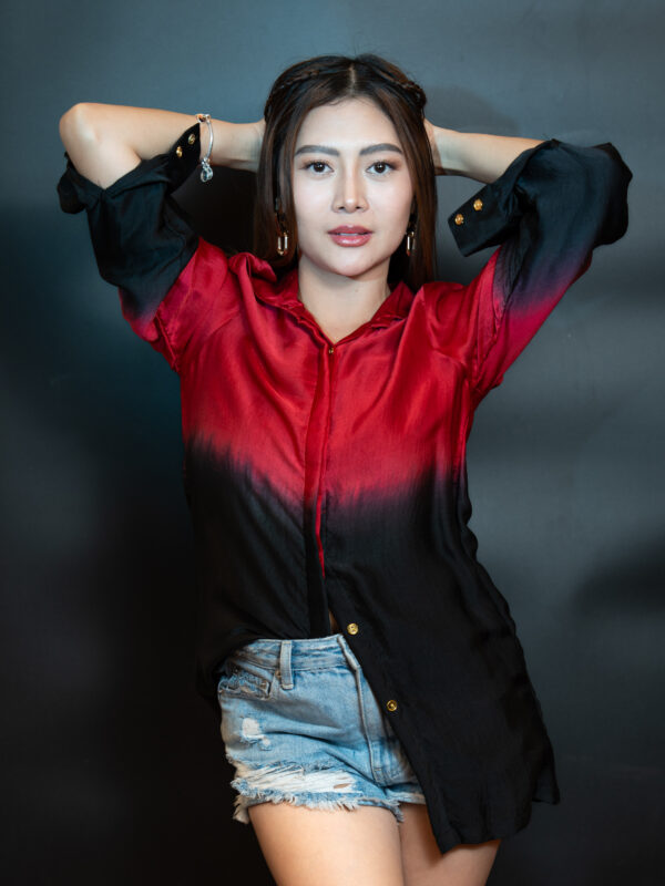 Red Tie-Dye Shirt(2)