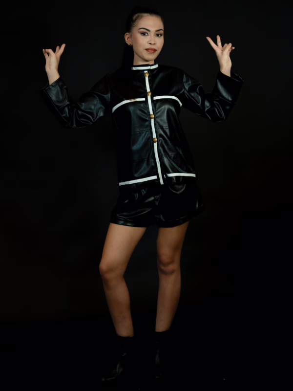 Black Rebel Leather Jacket