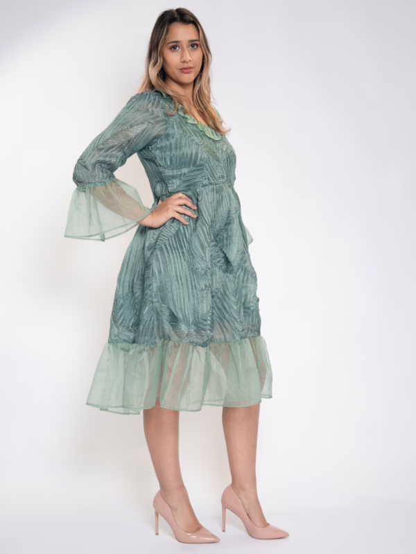 Gleam in Moss Dress