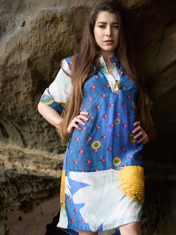Indigo Mirage Dress(1)