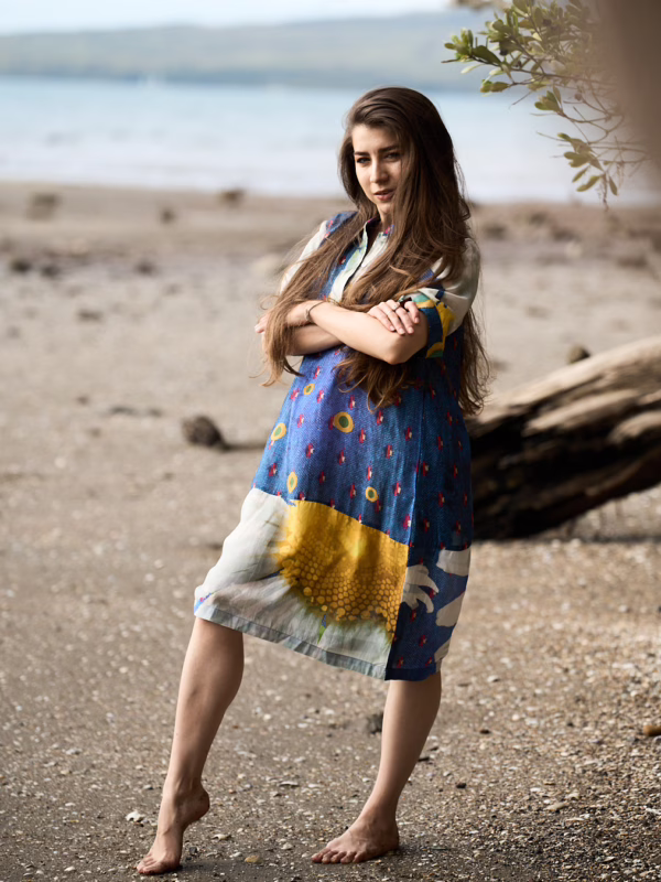 Indigo Mirage Dress(10)