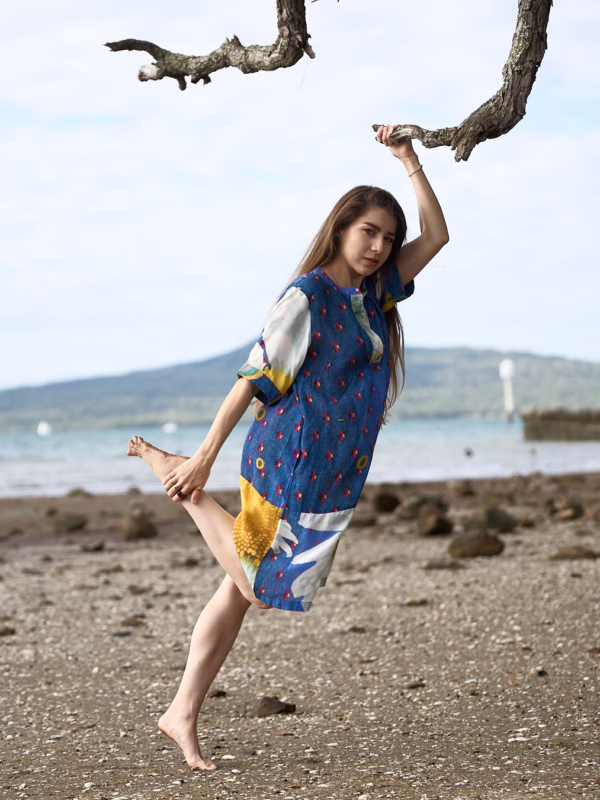 Indigo Mirage Dress(4)