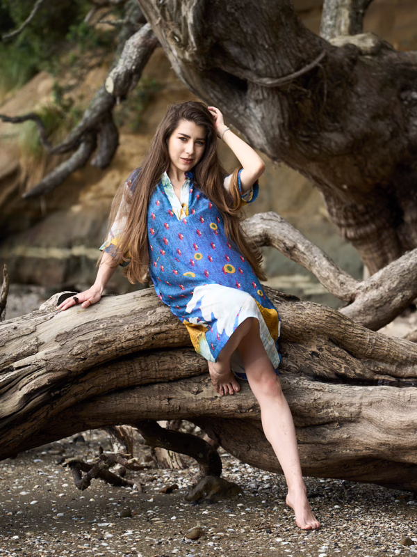 Indigo Mirage Dress(5)
